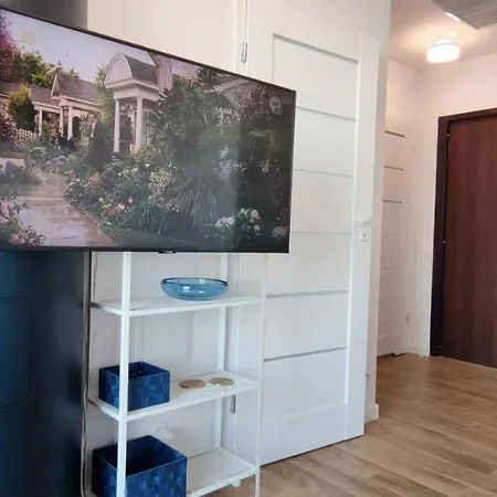 Apartman Aleda Hanza 14 Floor, Balkon