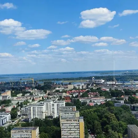 Aleda Hanza 14 Floor, Balkon 아파트