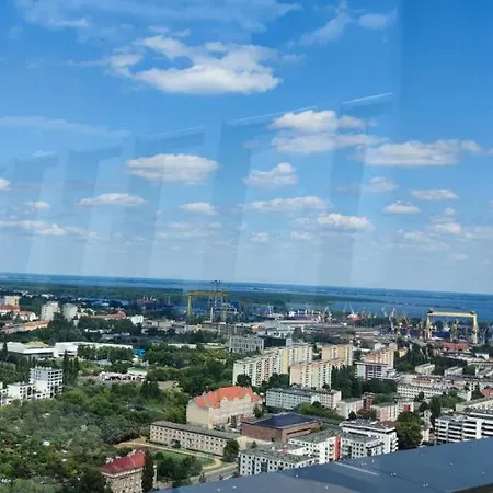 Aleda Hanza 14 Floor, Balkon 아파트 *