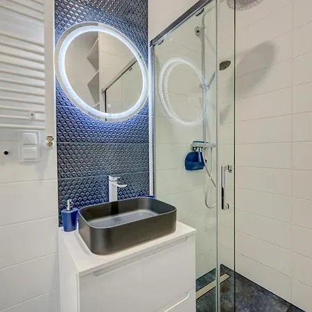 아파트 Aleda Hanza 14 Floor, Balkon