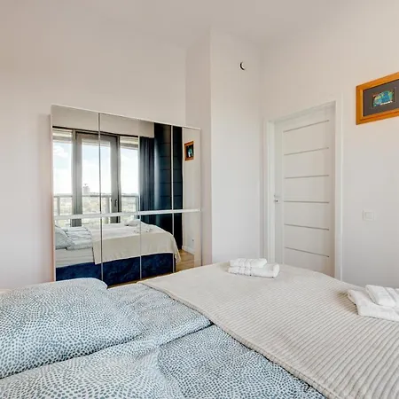 Aleda Hanza 14 Floor, Balkon * 슈체친