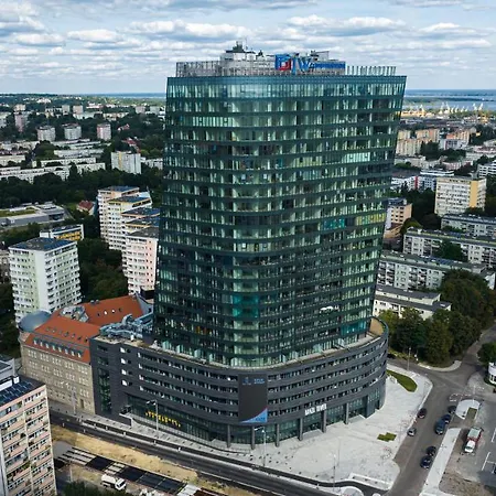 Aleda Hanza 14 Floor, Balkon * Szczecin