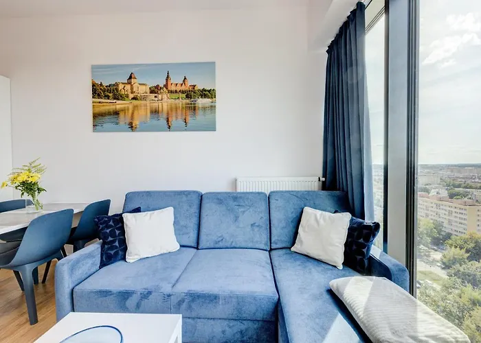 Aleda Hanza 14 Floor, Balkon 슈체친