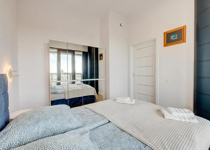 Aleda Hanza 14 Floor, Balkon * Stettino